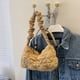 thumbnail image 4 of Bolso de mano de burbujas para mujer bolso plisado de nube suave bolso de mano acolchado bolso sólido para chica, 4 of 9