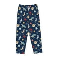thumbnail image 4 of Goofa Sea Creatures Printed Soft Pajama Pants for Women, Wide Leg Comfy Casual Lounge Yoga Pants-Medium, 4 of 9