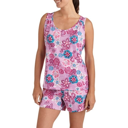 White Stag Women's Shorty Pajama Set - Walmart.com