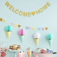 thumbnail image 4 of 1 Set Welcome Home Banner Letter Hanging Banner for Anniversary Celebration Party Decoration, 4 of 6