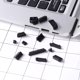 thumbnail image 4 of FELTECHELECTR 13 tapones antipolvo de silicona para puerto USB, a prueba de humedad, protectores de puerto de carga, de uso común para portátiles (negro), 4 of 6