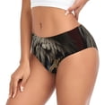 thumbnail image 2 of Balery Noble Style Bald Eagle Ropa Interior de Algodón para Mujer con Dibujo – Braguitas Cómodas y Elásticas, Estilo Clásico-XX-Large, 2 of 6