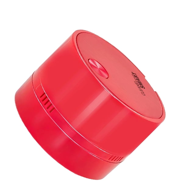 Ounissouiy Limpiador eléctrico ABS, aspiradora redonda de Color sólido, reemplazo de mano, inalámbrico, portátil, alimentado por batería, removedor de Suministros de limpieza para el hogar Rojo Ounissouiy HA082488-03B