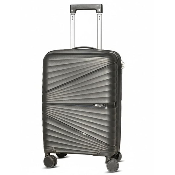 MALETA DE CABINA BAGUM EXPANDIBLE 20" NEGRA / RESISTENTE