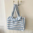 thumbnail image 1 of Bolsos Mujer Bubble Tote Gran Capacidad Moda Nube Hobo Hombro Azul, 1 of 9