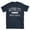 Navy, variant on Watford City North Dakota Classic Established Men's Cotton T-Shirt