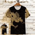 thumbnail image 5 of Camiseta de hombre para gimnasio con motociclista, ropa bordada, top gráfico, ropa de calle, camisetas para hombre con músculos, ajustadas, de secado rápido, lisas y suaves, 5 of 5