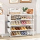 thumbnail image 2 of Organizador de zapatos VILICK de 5 niveles para 20-25 pares, color blanco, 2 of 8