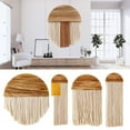thumbnail image 3 of Tassel Pendant Living Room Home Decoration Wall Art Wall Hanging Hand-woven Tapestry Boho 5, 3 of 7