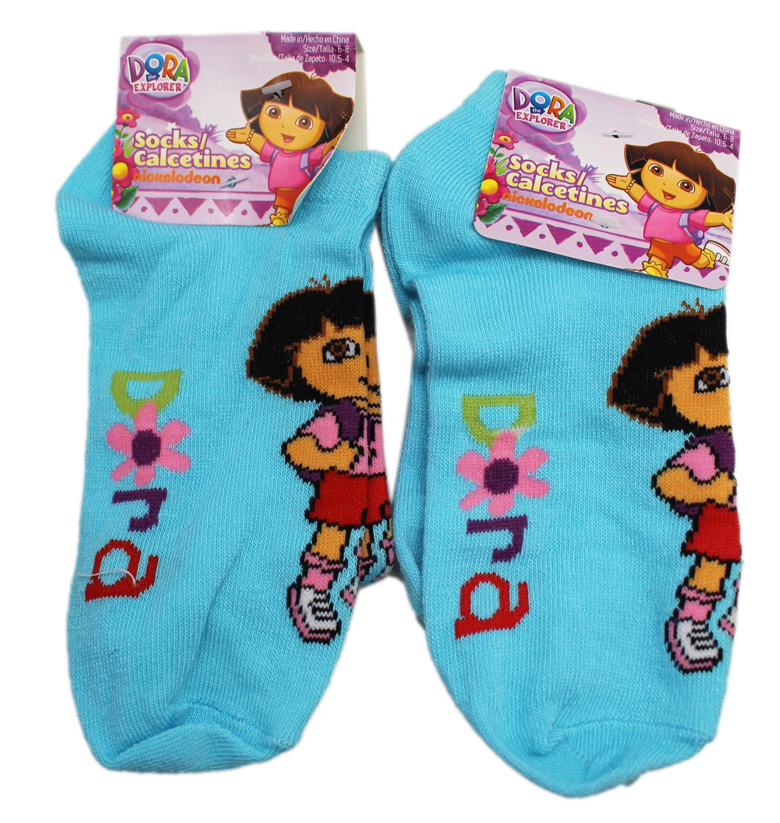 Lora Dora Boys Girls Kids Aqua Beach Socks 