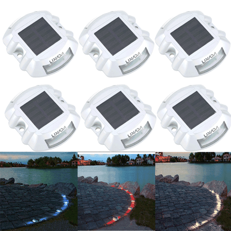 6 Pack Solar Led Pathway Driveway Lights Dock Path Step Road Safety 6 Pack Solar Led Pathway Driveway Lights Dock Path Step Road Safety Marker Com