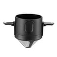 thumbnail image 4 of AMLESO Coffee Strainer Pour over Coffee Dripper Coffee Accessories Stainless Steel Easy Black, 4 of 8