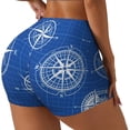 thumbnail image 1 of Fotbe Compass Shorts Sin Costuras – Shorts Deportivos de Cintura Alta para Mujer, Elásticos para Gimnasio, Yoga, Running o Ciclismo-Medium, 1 of 8