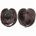thumbnail image 5 of (1b)Silky Clip-on Hair Topper Wig Heat Resistant Fiber Hair Extension For Women, 5 of 5