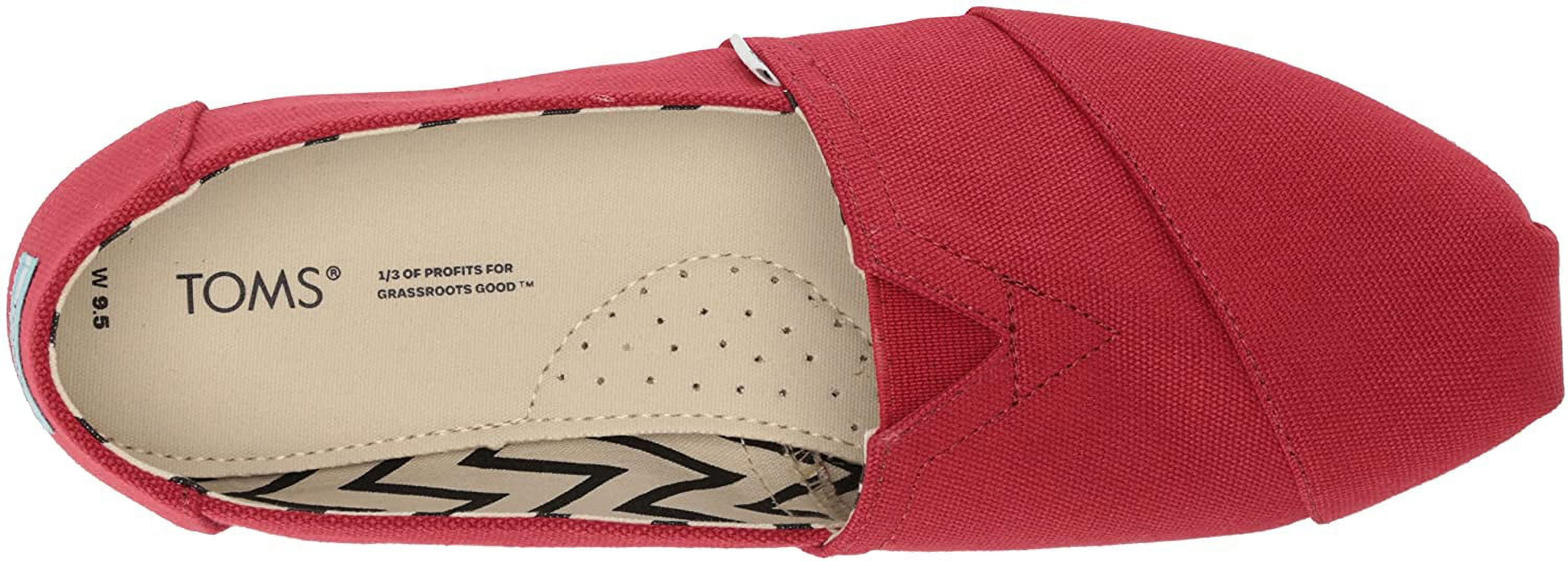 Toms Womens Alpargata Flat Canvas Loafers