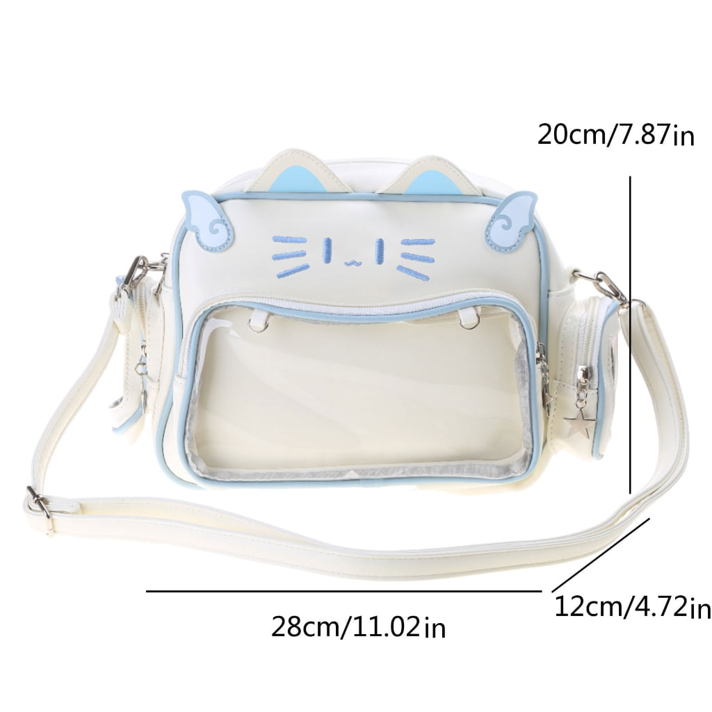 Osdhezcn Womens Aesthetic Messenger Bag Japanese Style Shoulder Bag Teens Mini Backpacks