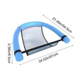 thumbnail image 4 of Sentmoon Floating Water Hammock Recliner Pool Lounger Swimming Stick Float Aid Inflatable Raft for Adults Relaxation Lake Beach Summer Water Recreation Portable Support Device, 4 of 7