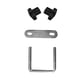 thumbnail image 5 of Abrazadera de perno en U para caja de techo Abrazadera para portaequipajes Accesorio de montaje para perno de portaequipajes Ancho interior 6cm, 5 of 9