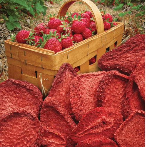 Brothers All Natural Strawberry Crisps, Freeze-Dried, 6-Pack
