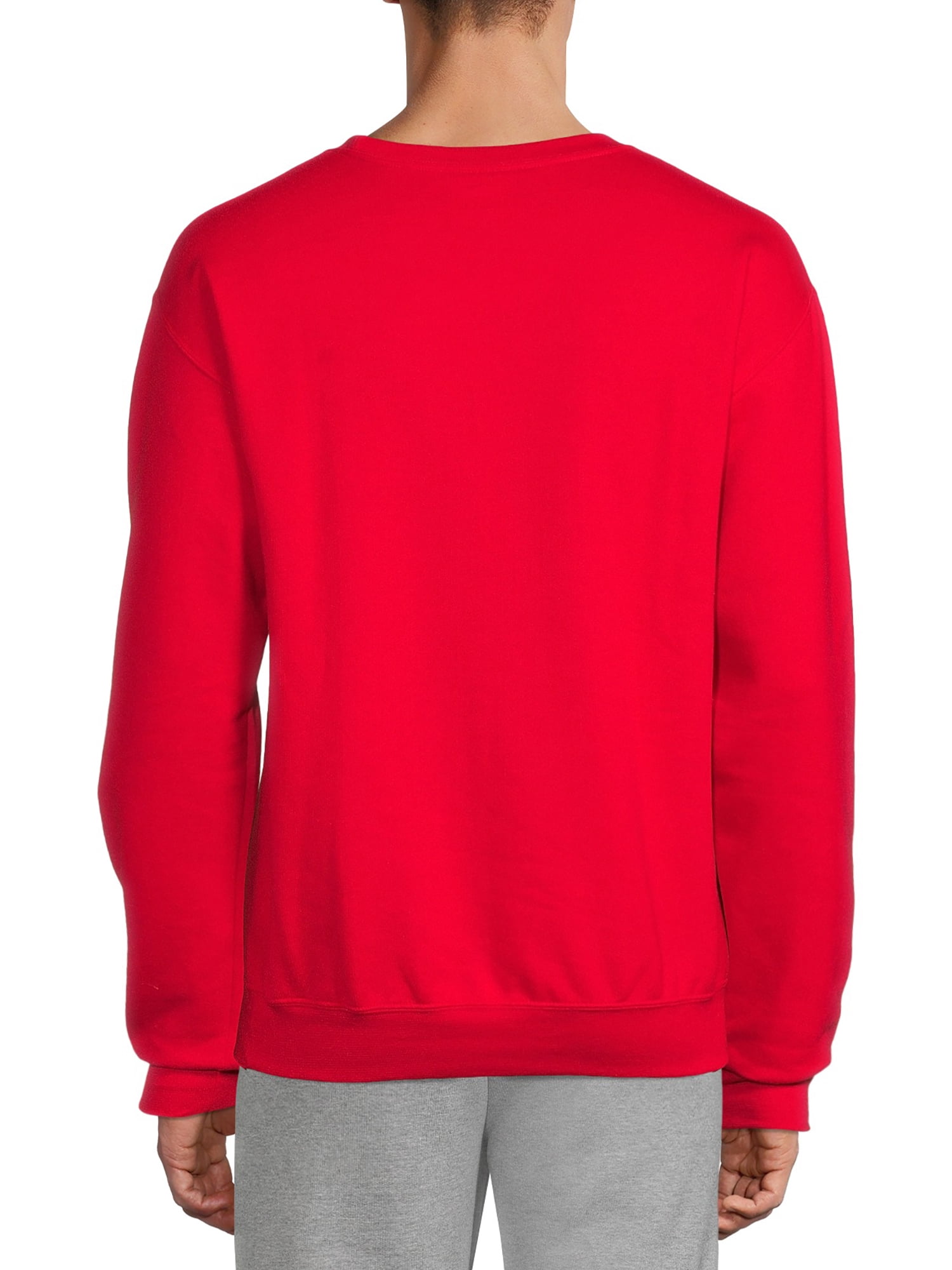 Athletic Works Men's Fleece Crewneck Sweatshirt