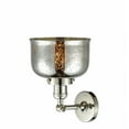 thumbnail image 4 of 203-PN-G78 Innovations Lighting Bell - 1 Light Wall Sconce In Industrial Style-12 Inches Tall and 8 Inches Wide-Polished Nickel Finish-Silver Plated, 4 of 4