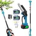 thumbnail image 2 of Xianers Chain Saw ,Chain Saw With Battery, Pole Saw 2 In 1,Cordless 2 In 1 Pull Saw ,Mini Wood Chipper ,Chain Saw Sharpener Tool , Chain Saw Cordless ,Chain Saw Sharpener Tool, 2 of 9