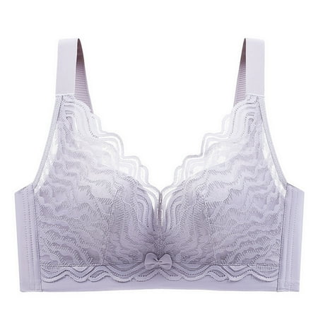 Full Coverage Convertible T-Shirt Bra Adjustable Seamless Plunge Bra Minimizer Bra Padded Bralette Wireless Bras