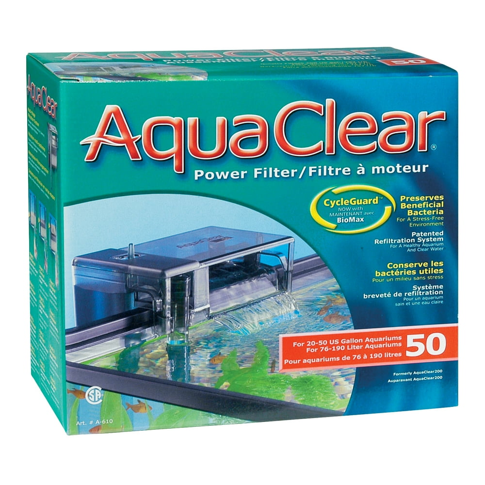 AquaClear Fish Tank Filter 20 to 50 Gallons 50v