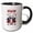 Black/White, variant on 3drose, Auld Lang Canine West Highland Terrier Ceilidh Celebration, 11oz Mug