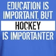thumbnail image 3 of CafePress - Hockey Is Importanter T Shirt - Men's Classic Graphic Cotton T-Shirt, 3 of 4