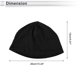 thumbnail image 3 of Sombrero de ciclismo Unique Bargains, absorción de sudor, transpirable, forro de casco duro, tela de seda de nylon, negro, 26x15cm, 1 Pcs, 3 of 7