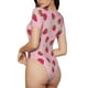 thumbnail image 2 of Balery Strawberries Body de cuello redondo de manga corta para mujer Tops de manga corta Tops básicos-Large, 2 of 7