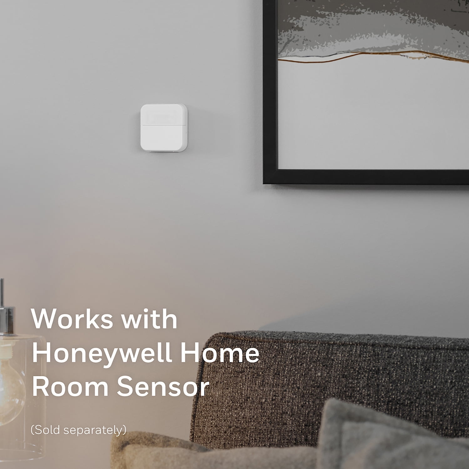 Honeywell Home X8S Smart Thermostat with Video Doorbell Compatibility, Indoor Air Quality Control, and Customizable Touchscreen Display, White