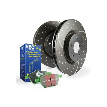 EBC Brakes S3KR1132 S3 Kits Greenstuff 6000 and GD Rotors Truck and SUV Fits select: 2010-2023 TOYOTA 4RUNNER, 2010-2023 LEXUS GX