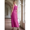 thumbnail image 2 of Jessica London Women's Plus Size Stretch Cotton Side Tie Maxi Dress, 2 of 3