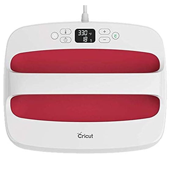 Cricut EasyPress 2 12x10 Heat Press Extension for Iron-on and HTV Vinyl Projects, Raspberry Bundle ​