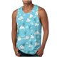 thumbnail image 2 of Camiseta sin mangas de cuello redondo para hombre, ropa deportiva para el hogar, pijamas, camiseta de color liso, blusa deportiva de poliéster para hombre, 2 of 5