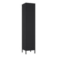 thumbnail image 2 of Pemberly Row Armoire de Rangement à 15 Casiers Simples avec 5 Tablettes Ajustables, Noire, 2 of 12
