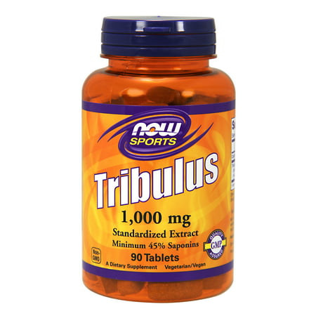NOW Sports Nutrition, Tribulus (Tribulus terrestris) 1,000 mg, 90 (Best Tribulus Terrestris Brand)