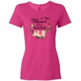 thumbnail image 3 of Inktastic Blessed to Be a Nana with Flowers Women's T-Shirt, 3 of 5