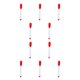 thumbnail image 3 of sweethay Portable Blackboard Marking Drawing Painting Pen Eraser Chalkboard School Erasable Markers with Office Anti-smudge Pencil negro rojo 10piezas, 3 of 6