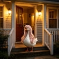 thumbnail image 6 of Pandiboks 23in porch goose outfit porch goose clothes Pink Yard Nylon,Spandex Durable Outdoors decoration Gifts for others, 6 of 6