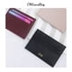 thumbnail image 2 of Dropshipping, billetera delgada con bloqueo RFID, tarjetero de cuero PU Saffiano, letras iniciales personalizadas, funda para tarjeta de identificación, regalo Tan Jianjun unisex, 2 of 2