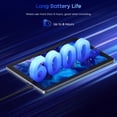 thumbnail image 4 of THTRO 10.1" Android 15 Tablet, 8GB RAM 128GB ROM,Quad-Core Processor , 6000mAh with Fast Charge, Dual Camera, IPS Touch Display Tablets, Blue Gray, 4 of 6