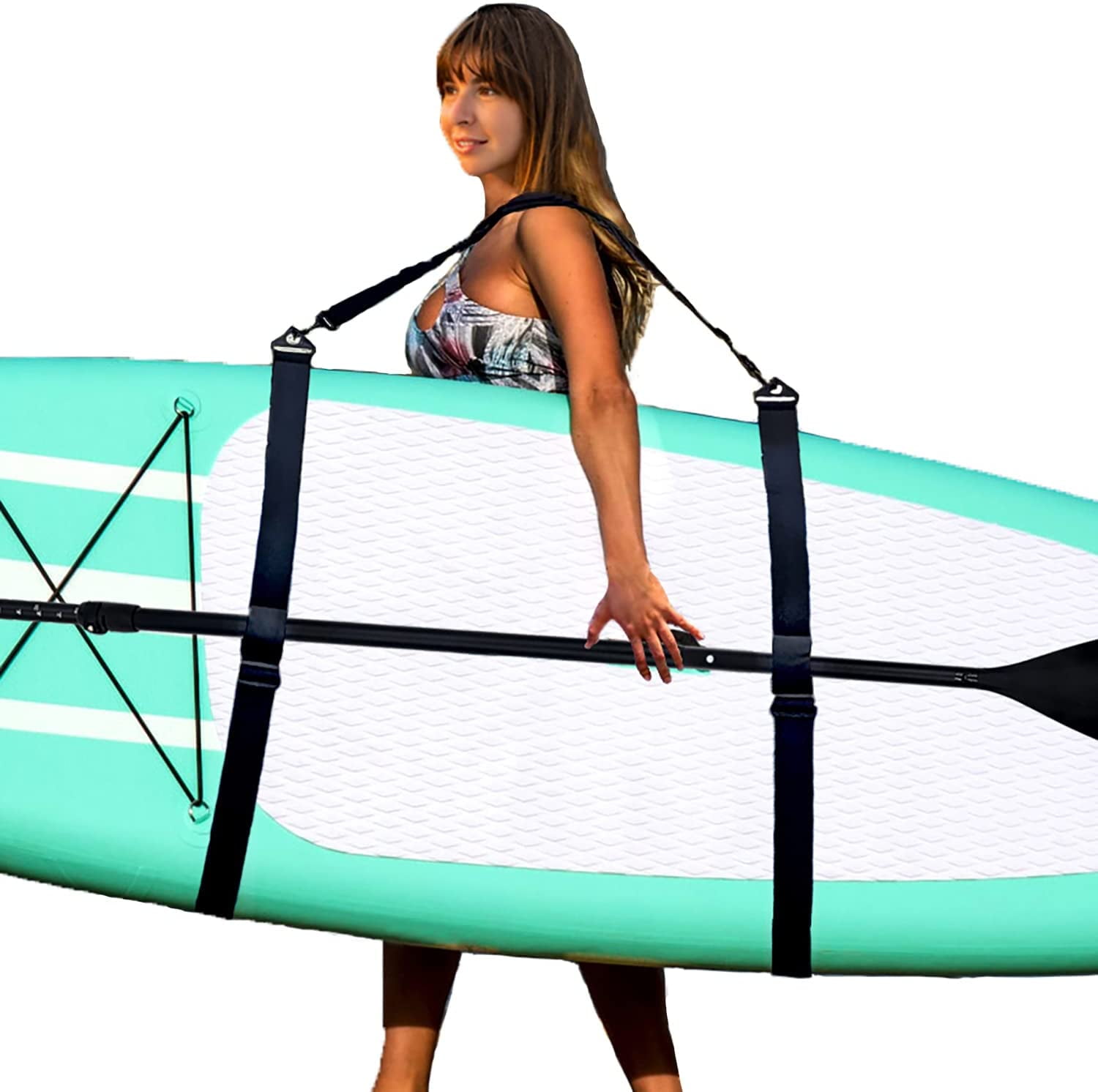 Arya Life Surfboard Shoulder Carry Strap, Adjustable Nylon Kayak Paddle