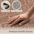 thumbnail image 6 of ODIKA 6'x9' Washable Area Rug Kilim Traditional Boho Geometric Interlocking Motifs Vintage for Queen Size Bedroom, Under Bed, Master Suite, Easy Care, Non-Shedding, 6 of 7
