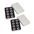 thumbnail image 1 of AWHAO 16 Pcs Roulements de Patin à Roulettes à Quatre Roues Universels en Acier Robustes Pratiques Pièces de Rechange Rose, 1 of 9