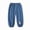 Blue, variant on SGFCWSX Kids Jogger Pants, Elastic Waist Cuffed Ankle Loose Fit Trousers with Cartoon Print for Casual Daily Wear Yellow Size 2T