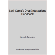 Angle View: Lexi-Comp's Drug Interactions Handbook [Paperback - Used]