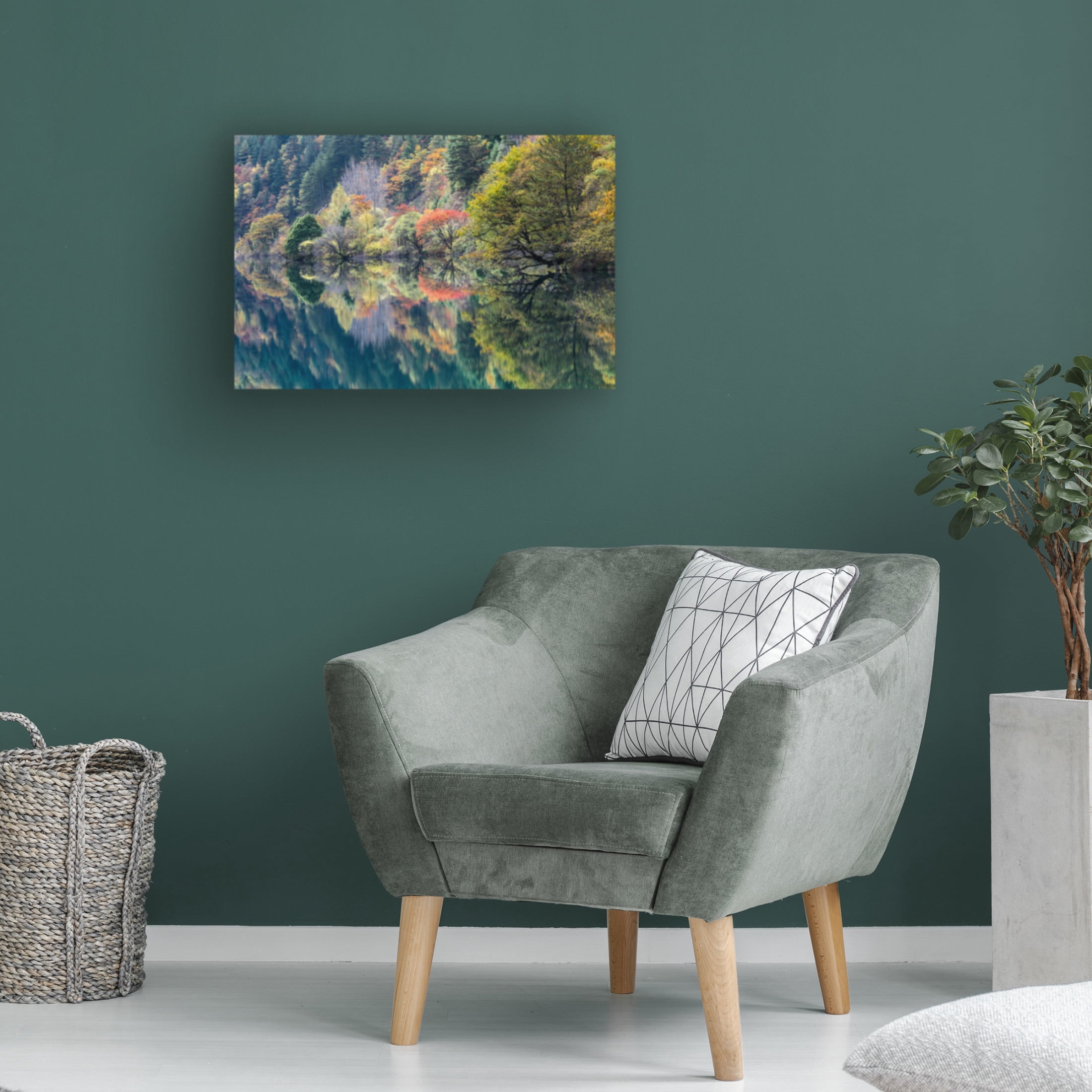 Trademark Fine Art Dorit Berkovits  Double fall Canvas Wall Art